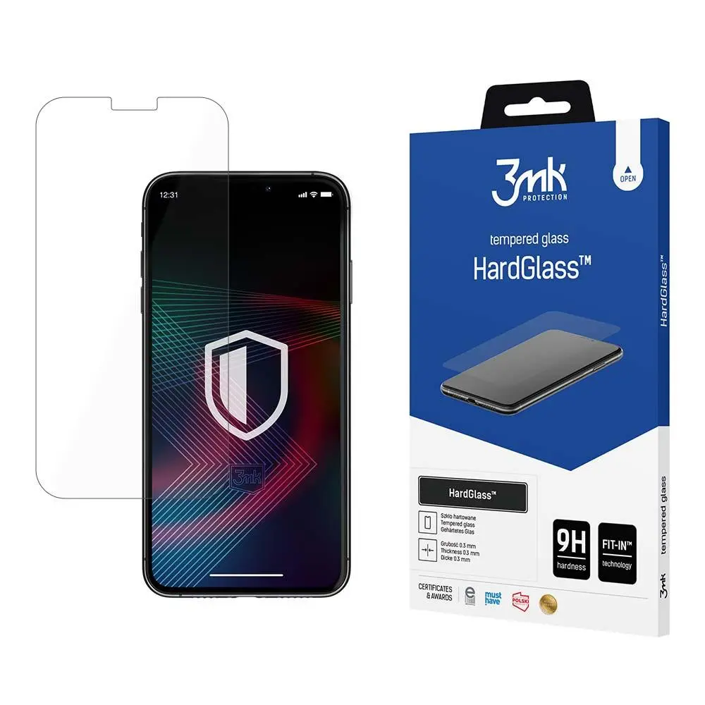 Szkło hartowane 3mk HardGlass do iPhone 14 Pro
