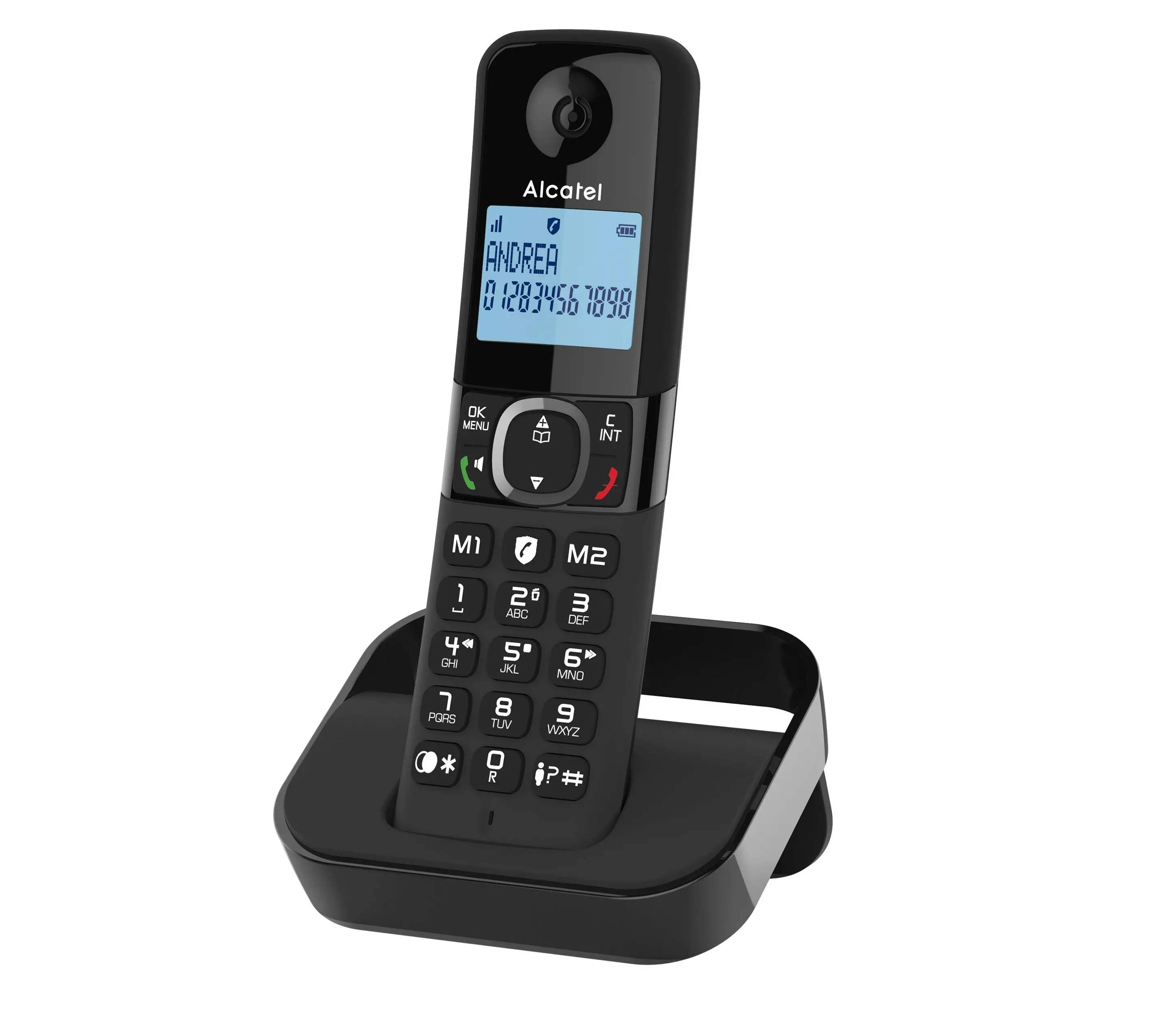 Telefon ALCATEL F860 Czarny