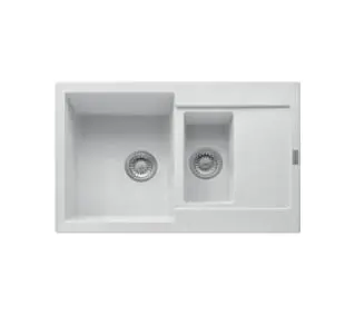 Franke Maris MRG 651-78 Granitowy Biały - DRUGI -30%, ALBO 5-TY ZA 1ZŁ - Kup na Raty - RRSO 0%