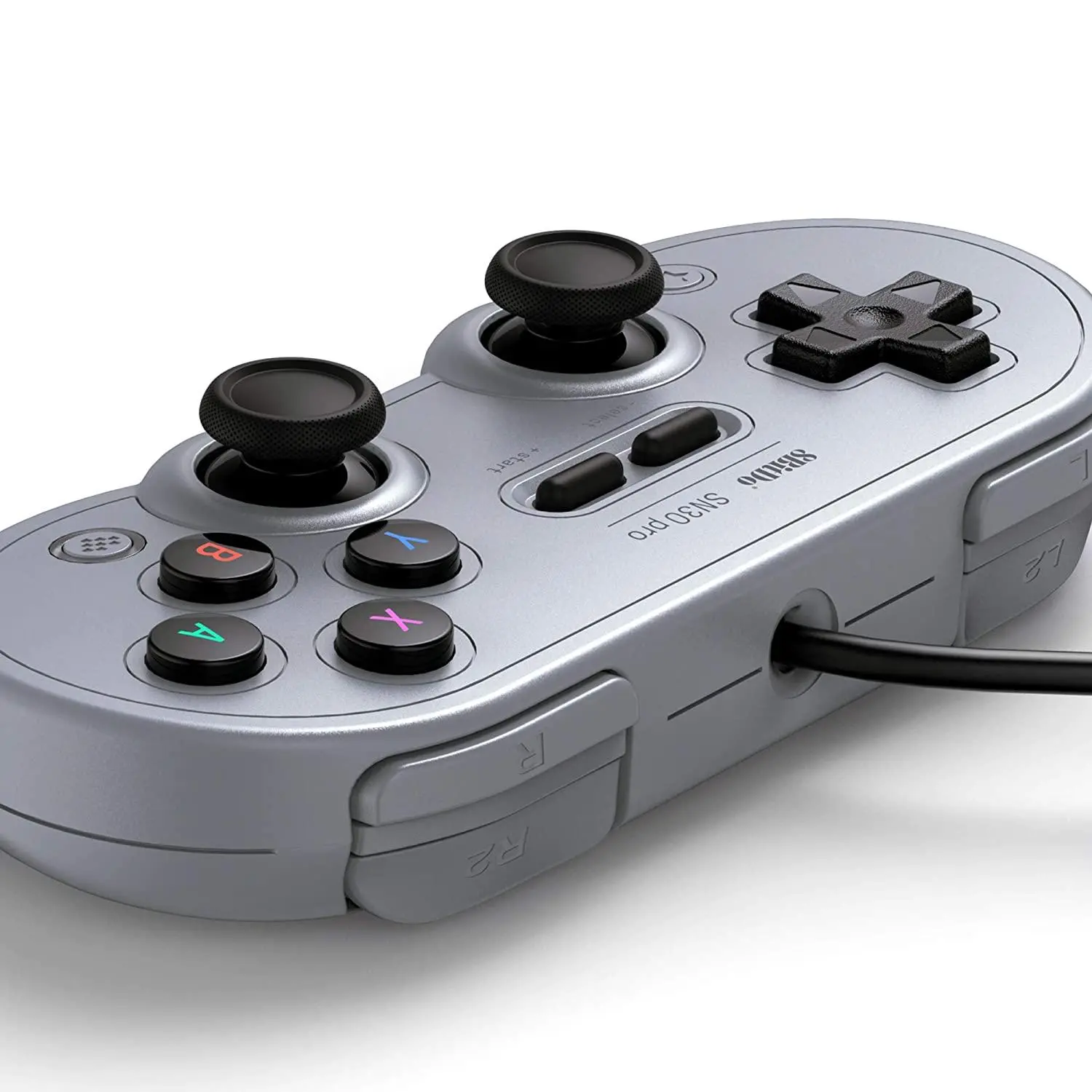 фото Геймпад 8Bitdo SN30 Pro Bluetooth Gamepad 80DM Gray