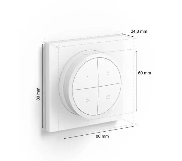 Philips Hue Przełącznik dotykowy Biały