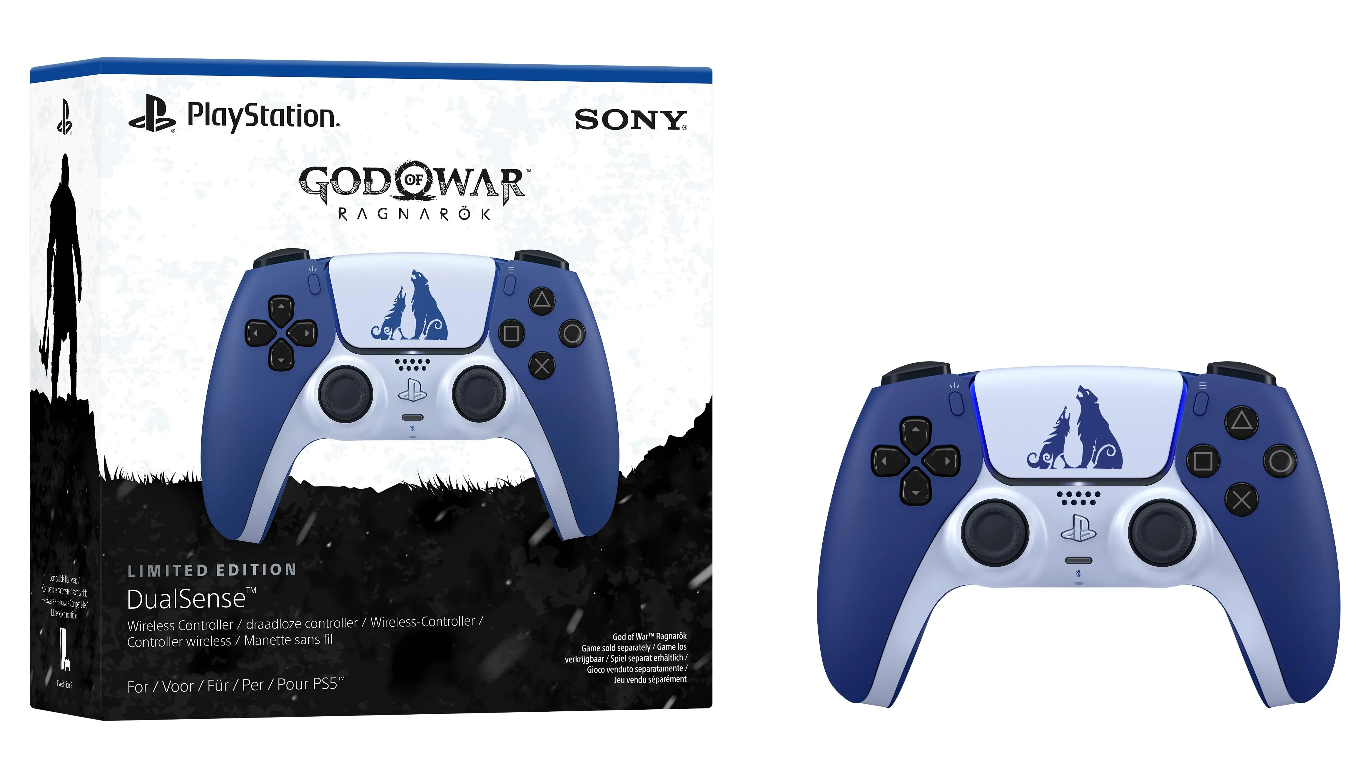 PS5 DualSense God of War Ragnarök DualSense Wireless Controller: God of War Ragnarök - Limited