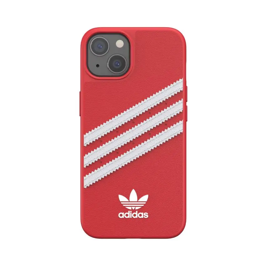 Etui Adidas Snap case z 3 paskami do iPhone 13/13 Pro Czerwony