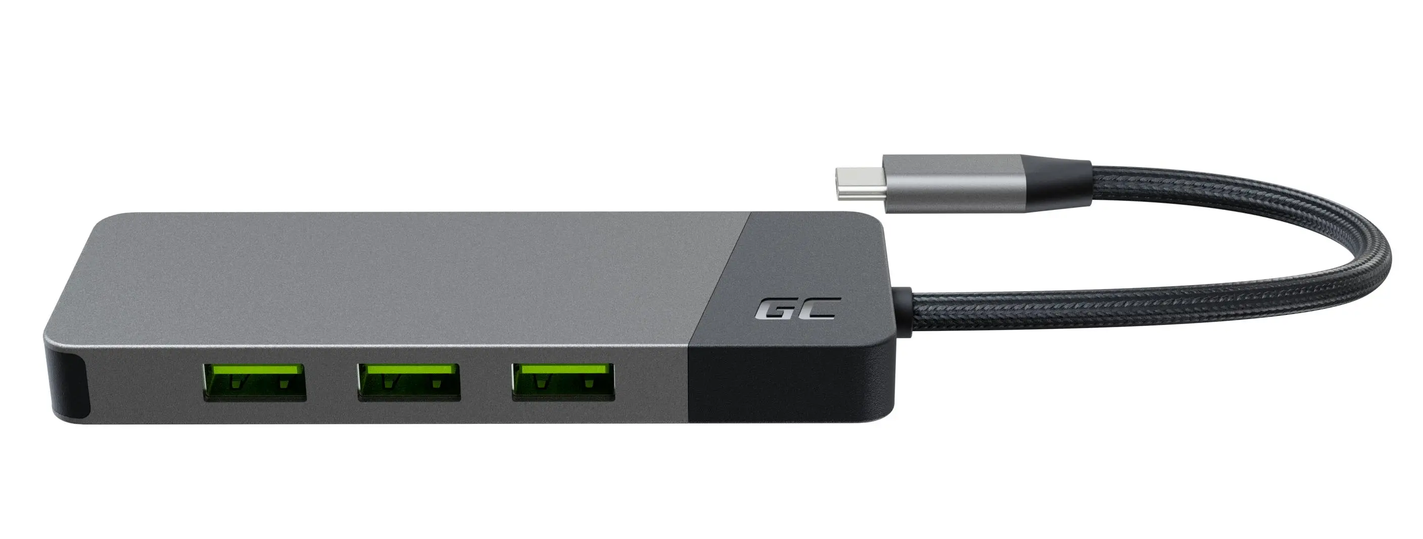 Hub USB Green Cell GC Connect Hub USB-C 7w1 HUBGC01