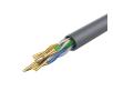Kabel sieciowy Unitek Y-C879GY skrętka Cat.5e UTP RJ45 (8P8C) 305m Srebrno-szary
