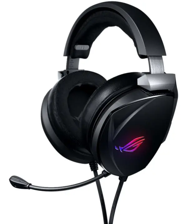 Słuchawki przewodowe z mikrofonem ASUS ROG Theta 7.1 Nauszne Czarny