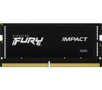 Pamięć Kingston FURY Impact DDR5 16GB 4800 CL38 SODIMM Czarny