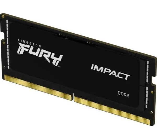 Kingston FURY Impact DDR5 16GB 4800 CL38 SODIMM Czarny - Kup na Raty - RRSO 0%