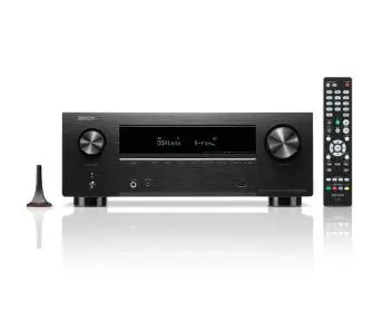 Amplituner Denon AVR-X2800H DAB 7.2-kanałowy Dolby Atmos DTS X Wi-Fi Bluetooth AirPlay Czarny