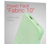 Powerbank Hama Power Pack Fabric 10 10000mAh Zielony