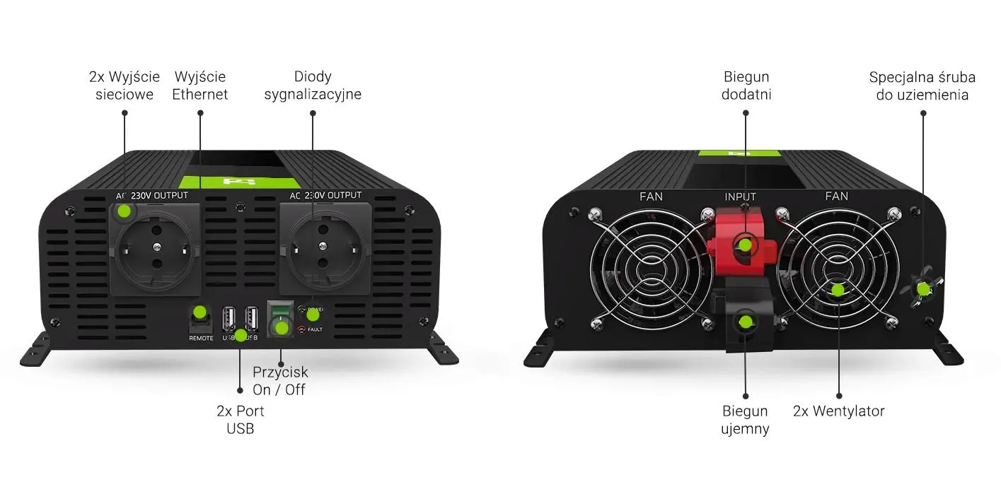 Фото Перетворювач DC-AC Green Cell INVGC11