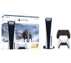Konsola Sony PlayStation 5 (PS5) z napędem + dodatkowy pad (czarny) + God of War Ragnarok