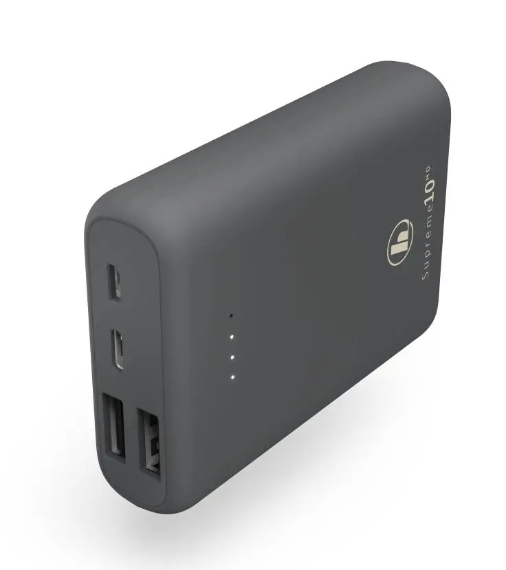 Powerbank Hama Power Pac Supreme 10HD 10000mAh Szary