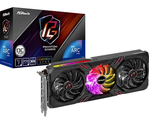 Karta graficzna ASrock Arc A770 Phantom Gaming D 8GB GDDR6 256bit