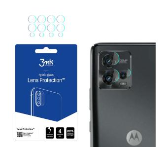 Szkło hybrydowe 3mk Lens Protect do Motorola Moto G72