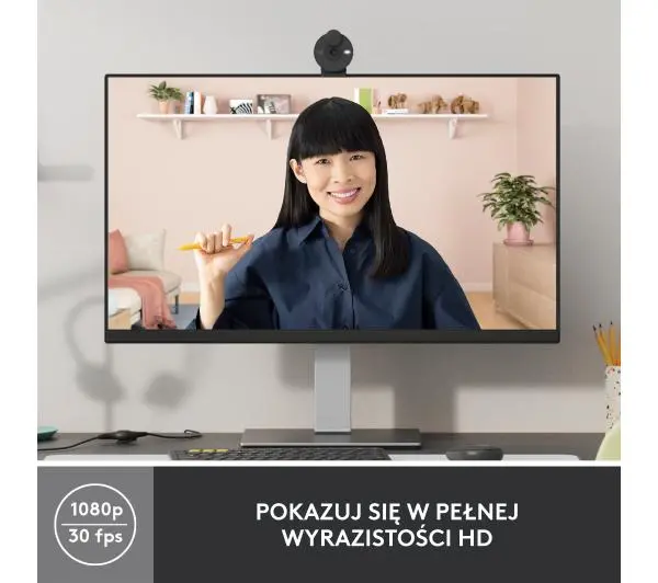 Logitech Brio 300  Grafitowy