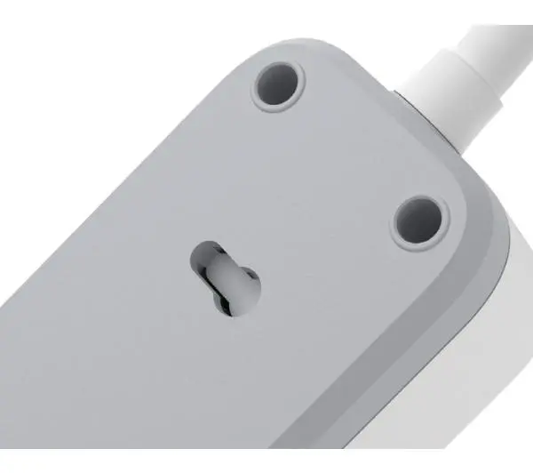 Kerg M02379 3 gniazda 10m Biały
