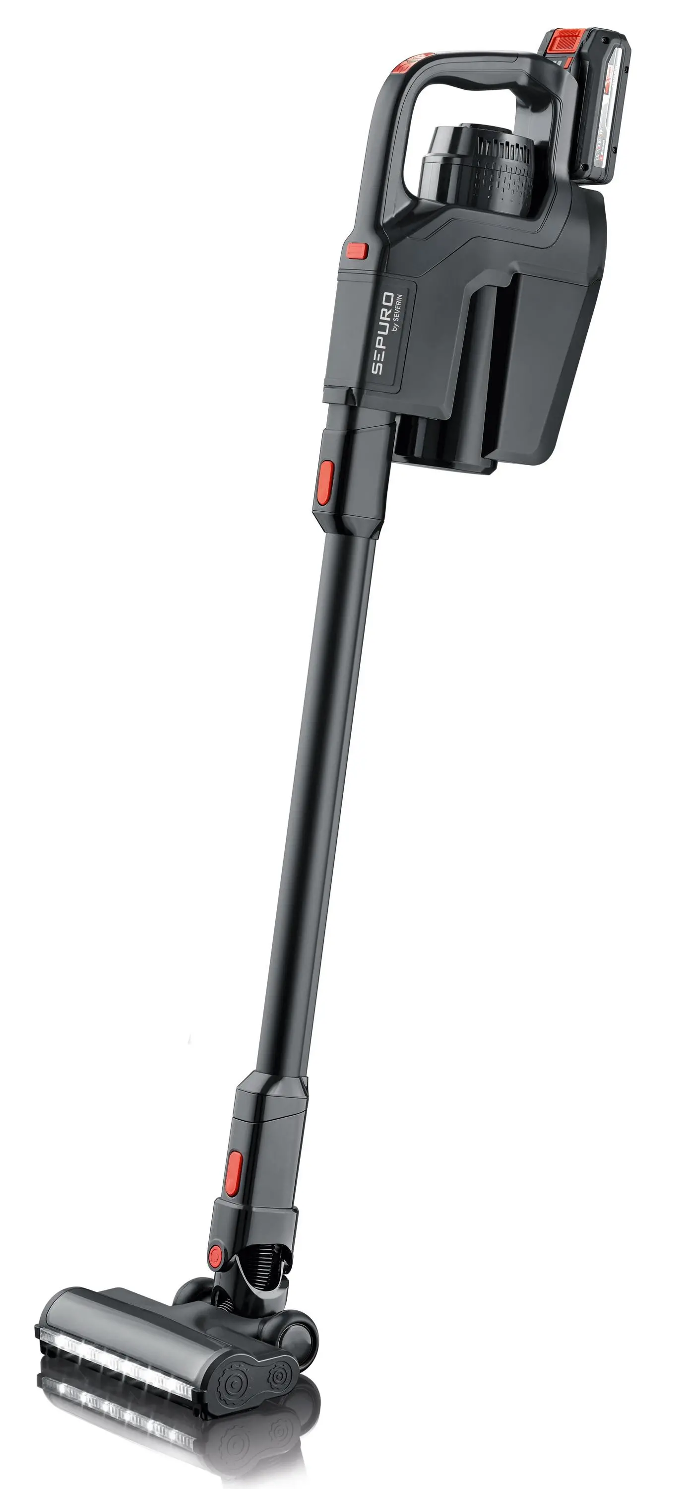 Odkurzacz bezprzewodowy Severin HV 7187 60min Wymienny akumulator Mini elektroszczotka