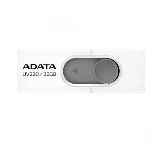 PenDrive Adata UV220 32GB USB 2.0  Biało-szary