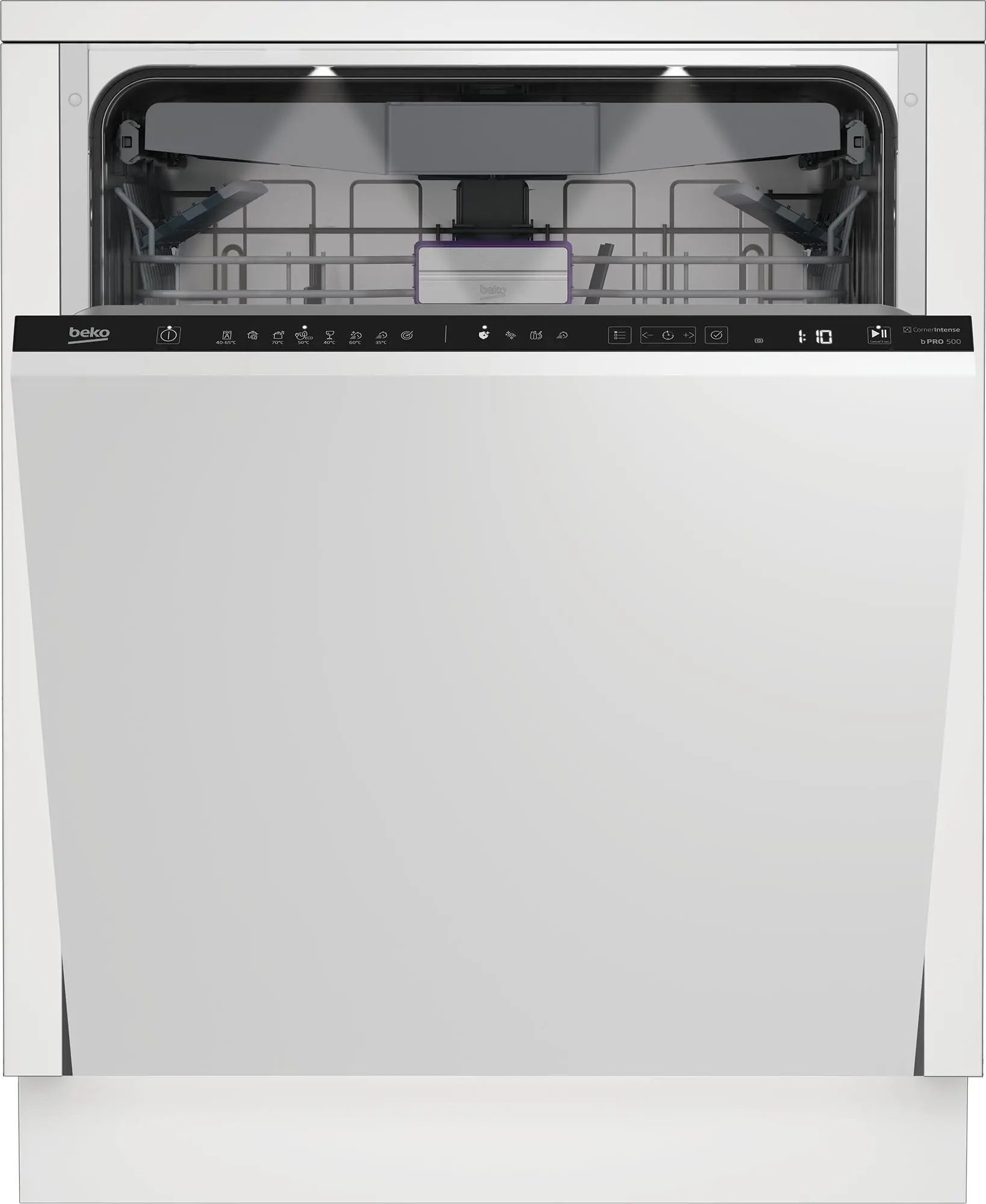 Zmywarka Beko bPro500 BDIN38644D 59,8cm Automatyczne otwieranie drzwi Szuflada na sztućce