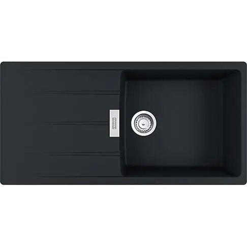 Zlewozmywak Franke Centro CNG 611-100 Granitowy Czarny mat