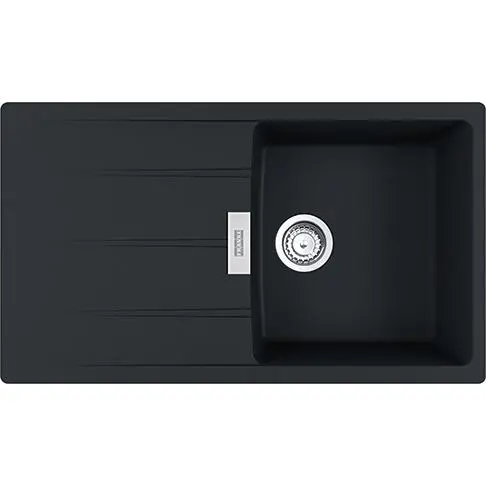 Zlewozmywak Franke Centro CNG 611-86 Granitowy Czarny mat