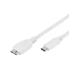 Vivanco 45275 USB-C do microUSB 1m Biały