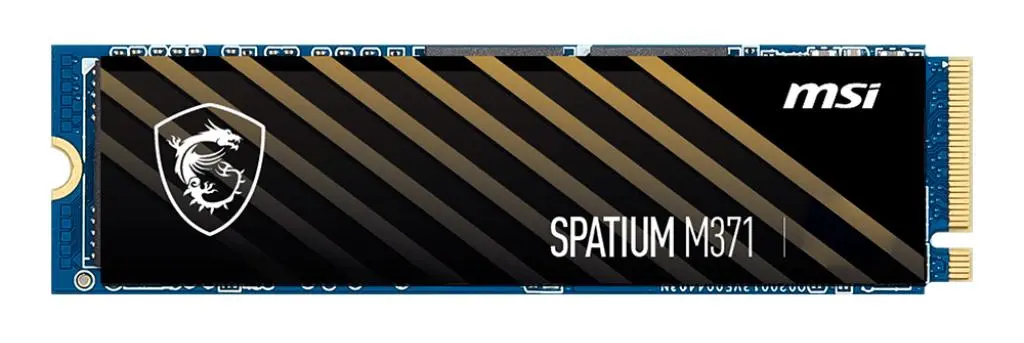 Dysk SSD MSI Spatium M371 500GB PCIe Gen3 x4
