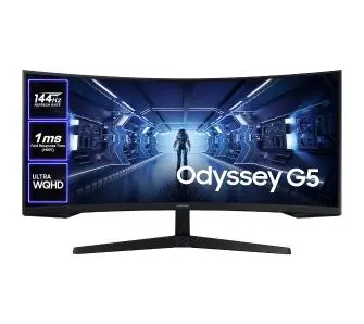 Monitor Samsung Odyssey G5 C34G55TWWP  34" UWQHD VA 144Hz 1ms Zakrzywiony Gamingowy