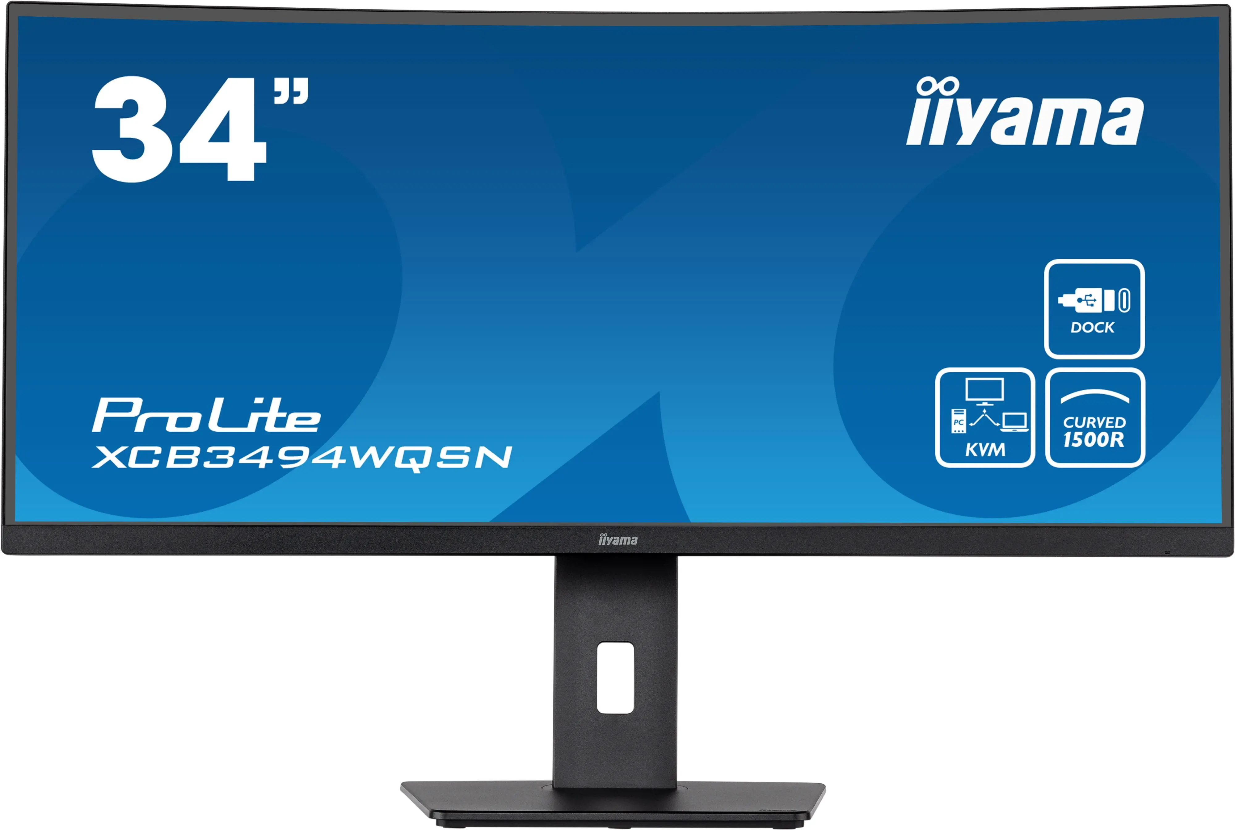 Monitor iiyama ProLite XCB3494WQSN-B5  34" UWQHD VA 120Hz 0,4ms MPRT Zakrzywiony