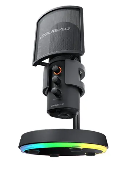 Mikrofon Cougar Screamer-X Przewodowy Czarny