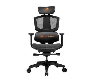 Cougar Argo One Gamingowy 150kg Tkanina Czarny - Kup na Raty - RRSO 0%
