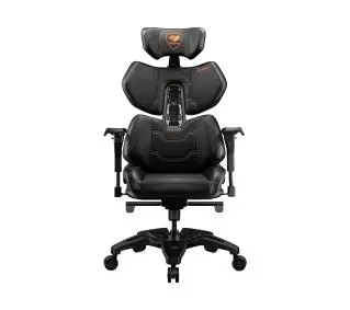 Cougar Terminator Gamingowy do 135kg Skóra ECO Czarny - Kup na Raty - RRSO 0%