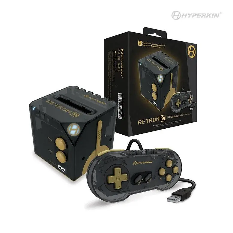 Konsola Hyperkin RetroN Sq Black Gold