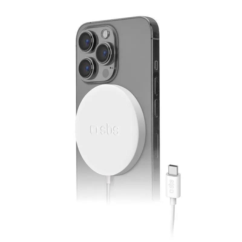 Ładowarka indukcyjna SBS MagSafe 15W Biały