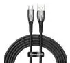 Kabel Baseus USB-C Glimmer 100W 2m Czarny