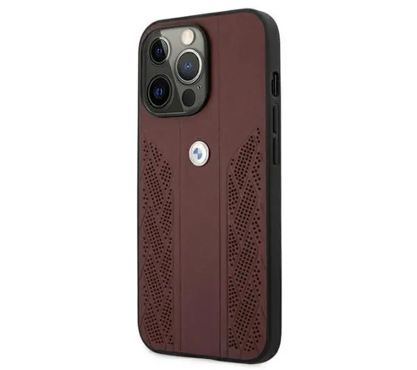 BMW Leather Curve Perforate BMHCP13LRSPPR do iPhone 13 Pro /13