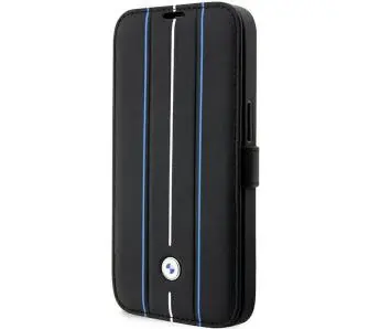 Etui BMW Leather Stamp Blue Lines BMBKP14X22RVSK do iPhone 14 Pro Max