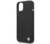 Etui BMW Silicone Metal Logo BMHCP14SSILBK do iPhone 14