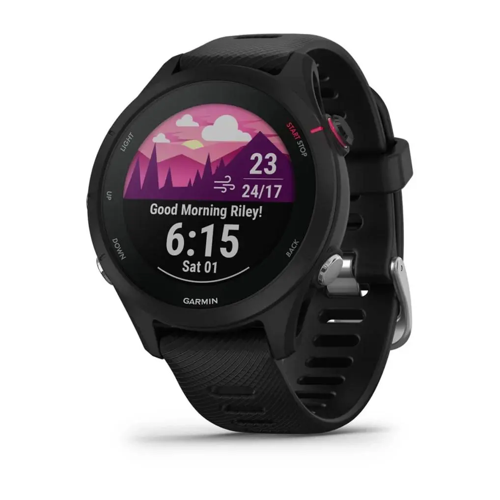 Smartwatch Garmin Forerunner 255S Music 41mm GPS Czarny