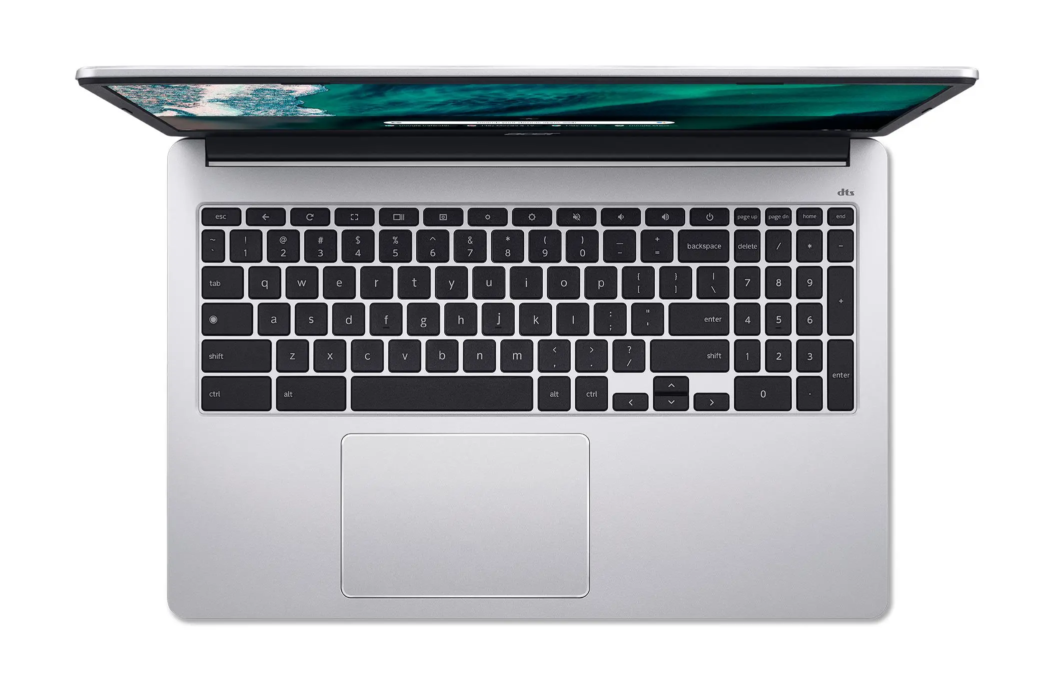 Acer Chromebook シルバー Acer Chromebook 315 N4500/8GB/128/FHD ChromeOS - Laptopy 15