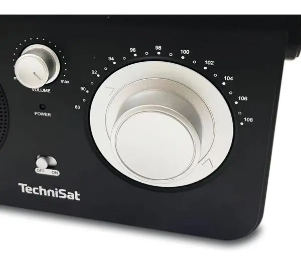 TechniSat Classic 100 Radio FM Czarny