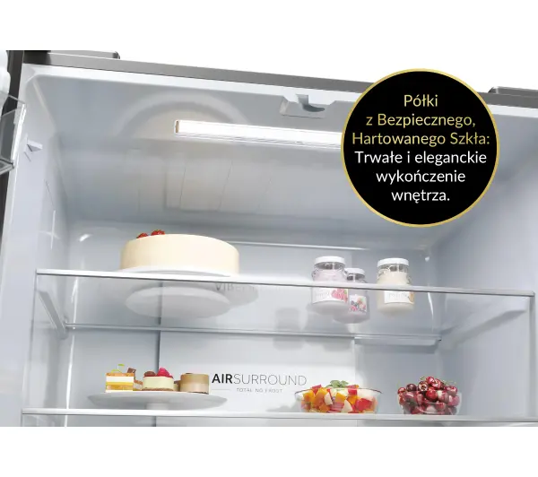Haier Seria 5 HCR3818ENMM Pełny No Frost 181,5cm Inox - DRUGI -30%, ALBO 5-TY ZA 1ZŁ - Kup na Raty - RRSO 0%