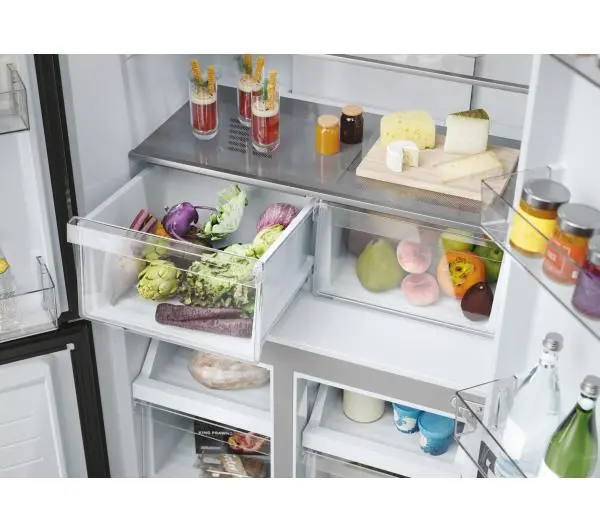 Haier Seria 5 HCR3818ENMM Pełny No Frost 181,5cm Inox - DRUGI -30%, ALBO 5-TY ZA 1ZŁ - Kup na Raty - RRSO 0%