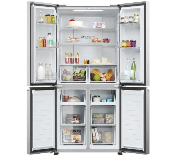 Haier Seria 5 HCR3818ENMM Pełny No Frost 181,5cm Inox - DRUGI -30%, ALBO 5-TY ZA 1ZŁ - Kup na Raty - RRSO 0%