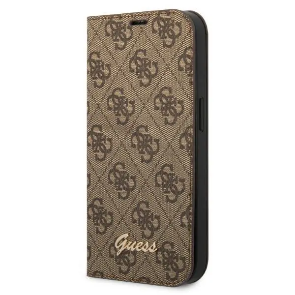 Etui Guess 4G Vintage Gold Logo GUBKP14XHG4SHW do iPhone 14 Pro Max