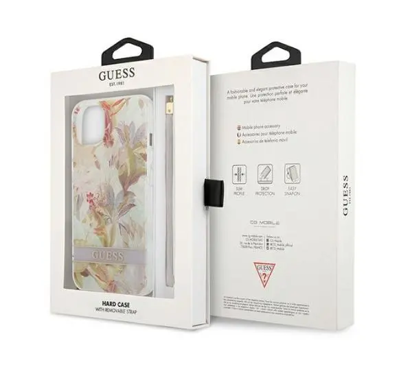 Guess Flower Strap GUHCP13SHFLSU do iPhone 13 mini