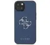 Etui Guess Saffiano 4G Metal Logo GUHCP13SSA4GSBL do iPhone 13 mini