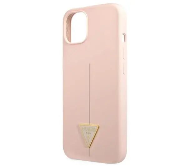 Guess Silicone Triangle GUHCP13SSLTGP do iPhone 13 mini