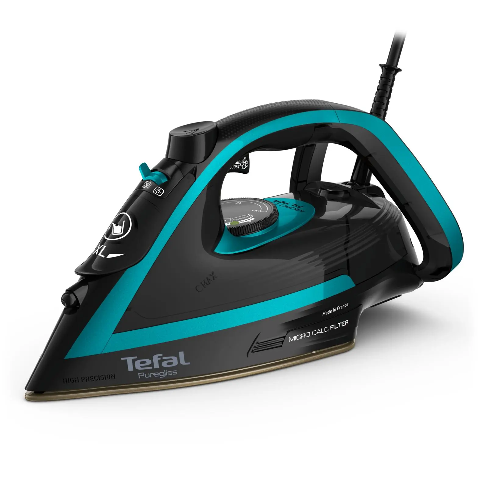Żelazko Tefal Puregliss FV8066 Durilium AirGlide Autoclean 280g/min